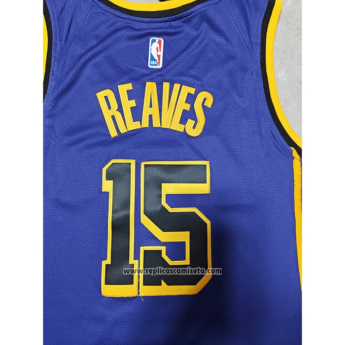 Camiseta Los Angeles Lakers Austin Reaves #15 Statement 2022-23 Violeta